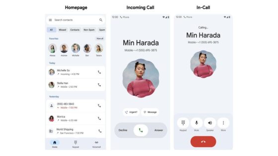 Google Phone rolling out Home, Keypad, & nav drawer redesign