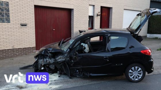 Straatrace loopt mis in Haaltert: bestuurder met voorlopig rijbewijs zorgt voor ravage