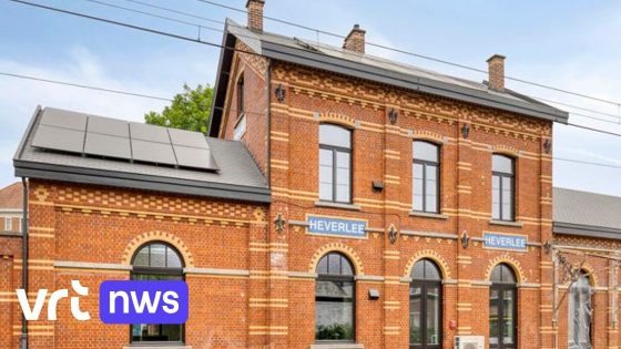 Gezien op Immoweb: stationsgebouw Heverlee staat te koop als gezinswoning voor net geen 900.000 euro