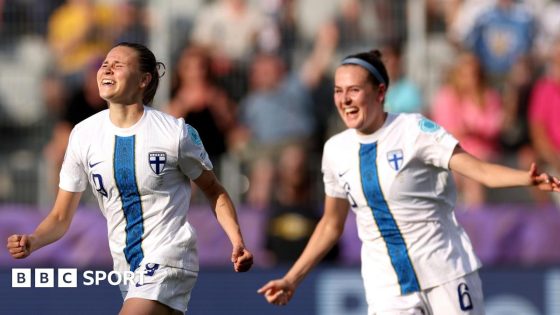 A graphic that reads 'Follow our women's football TikTok' with a picture of a mobile phone