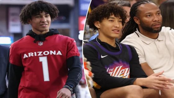 Larry Fitzgerald's son Devin becomes latest NFL legacy to join Notre Dame