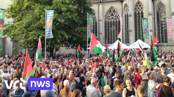 Leuven geeft Palestijnse gemeenschap het woord op 3e avond van Beleuvenissen, burgemeester Ridouani vraagt "meer actie"
