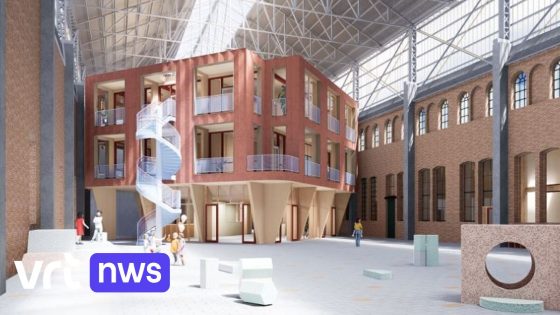 Stad Leuven krijgt vergunning voor renovatie van Hal 9 in Kessel-Lo: oude spoorwerkplaats wordt nieuw jeugdcentrum