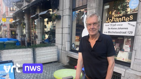 Leuvense kinderboekenwinkel 'De Kleine Johannes' voelt zich niet meer thuis tussen horecazaken in Tiensestraat en verhuist