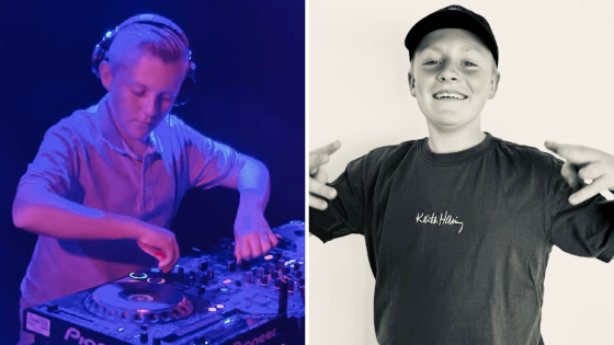 Nog te jong voor het festival, toch prijkt z’n naam op de affiche: Lex (13) draait deze zomer op Tomorrowland