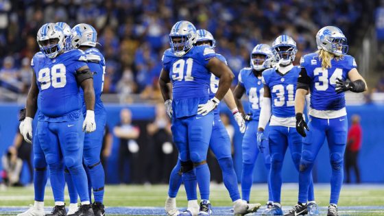 Lions lose defensive tackle Levi Onwuzurike for season with torn ACL
