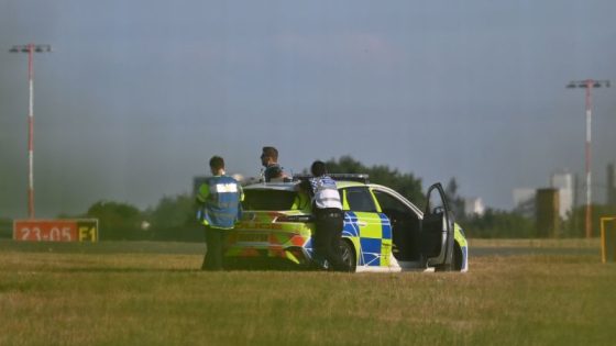 London Southend Airport: Small plane crashes, witness says he saw a ‘big fireball’