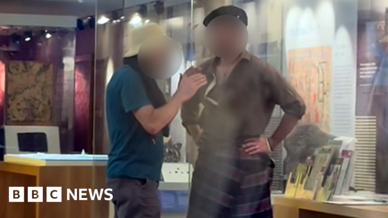 Man arrested after Stone of Destiny glass broken at Perth Museum
