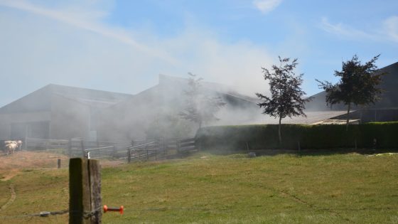 Brand op landbouwbedrijf in Brakel – NUUS