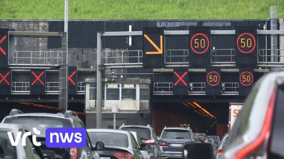 Zware hinder in Kennedytunnel vanaf zaterdagavond: verkeer in beide richtingen tijdlang over één rijstrook
