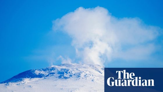 Melting glaciers and ice caps could unleash wave of volcanic eruptions, study says | Climate crisis