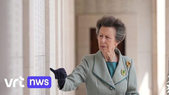 Menenpoort Ieper nu ook officieel heropend na restauratie, Britse prinses Anne woont plechtigheid bij