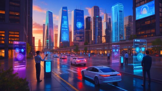 Illustration of the future potential of human-level artificial intelligence advancements. Image generated by AI.