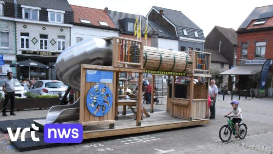 Idee van 3 vrouwen uit Halle wordt realiteit: mobiele speeltuin trekt deze zomer door de stad