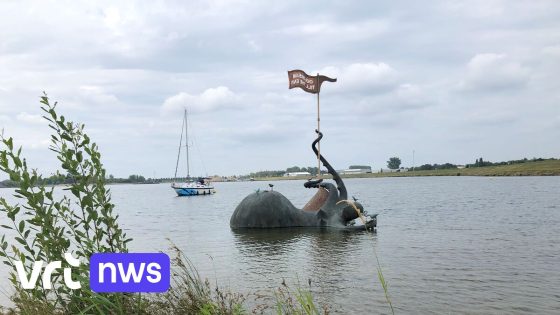 Monumentale sculptuur van Laure Prouvost siert vanaf vandaag het Bastion in Kinrooi