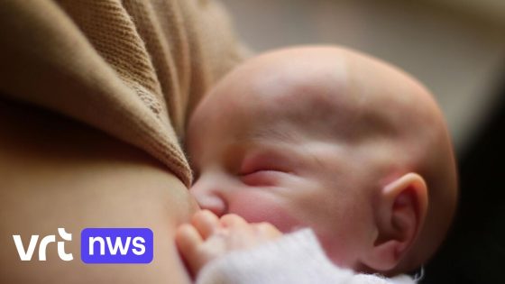 Meer baby's krijgen (langer) borstvoeding in Vlaanderen 