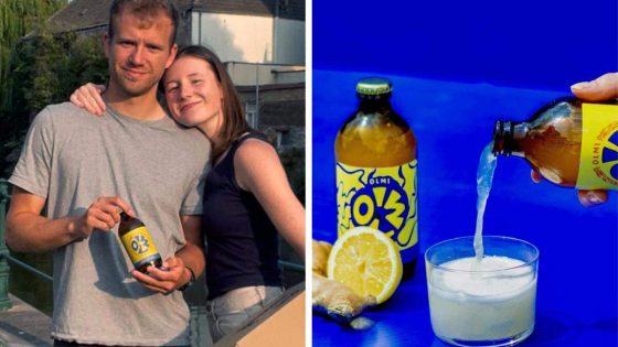 Olivier (27) en Michelle (27) brouwen eigen gemberbier: “Ik heb mijn job hiervoor opgezegd”