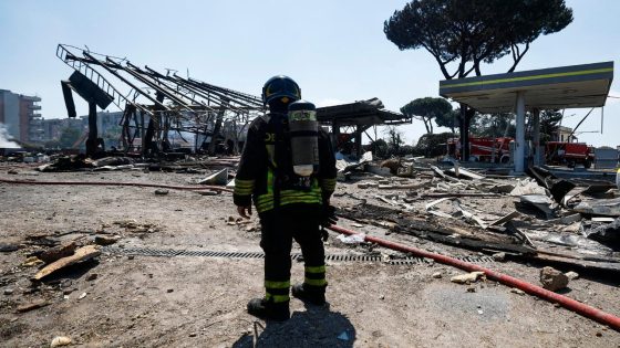 Pope Leo prays for those affected by gas explosion in Rome