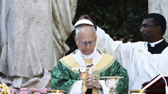 Pope Leo XIV celebrates first 'green Mass,' emphasizing climate justice