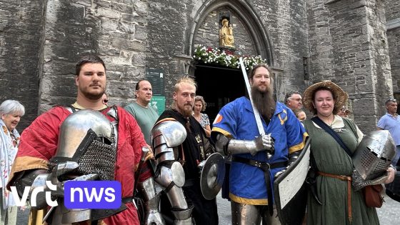 Re-enactmentweekend brengt Guldensporenslag weer tot leven in Kortrijk: "Prachtig decor voor dit soort evenementen"