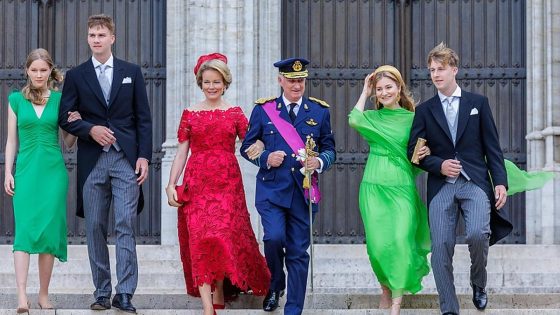 Van Te Deum tot defilé: koninklijke familie woont festiviteiten bij op nationale feestdag