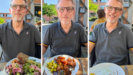 Lekker lunchen in Gent: Amour. “Wie zegt dat vegetarisch eten saai is, moet eens naar hier komen”
