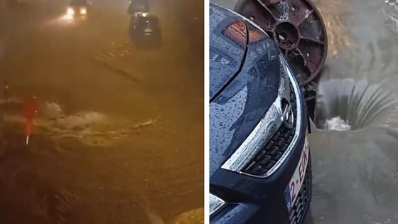 Hevige regenval veroorzaakt overstromingen in provincie Namen: “Het water stond zo hoog dat mijn diepvriezer dreef”