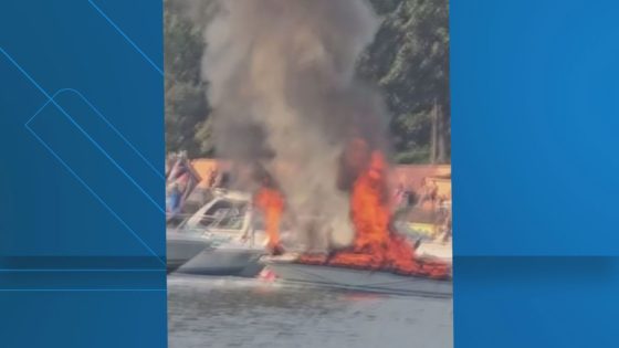 Lake lanier boat explosion | 11alive.com