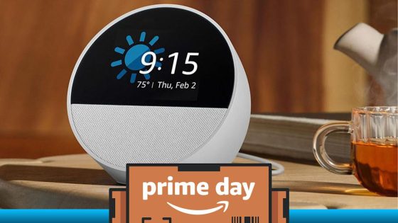 Pick up Amazon's Echo Spot while it's on sale for $45 for Prime Day