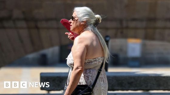 Spain and England record hottest June