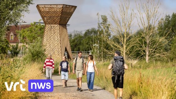 Nieuwe uitkijktoren in Houthulst geeft panoramisch zicht op natuurgebied en oude omwalling Fort De Knocke