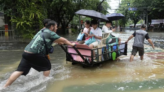 Photos of Storm Wipha as it hits Asia