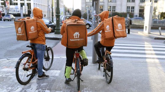 Koeriers van Takeaway.com rijden in veel steden niet uit – Warmste 1 juli ooit gemeten