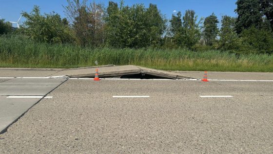 Wegdek van Taunusweg in Bilzen barst open: “Hitte kan genadeloos zijn voor beton”