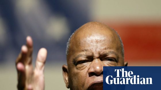 Tens of thousands in US set to join ‘Good Trouble’ protests honoring John Lewis | US news