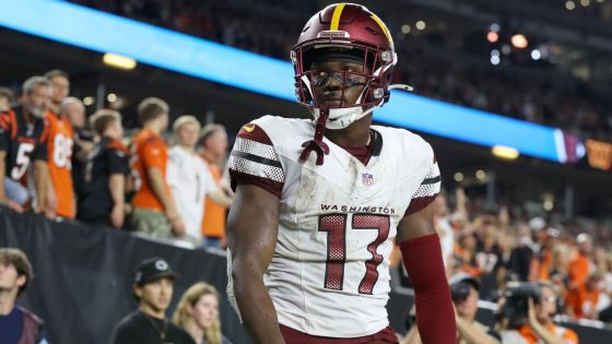 Commanders' Terry McLaurin arrives at camp, put on PUP list