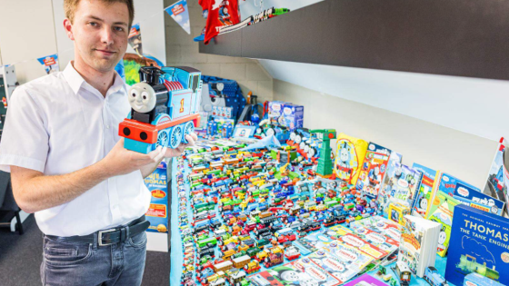 ‘Thomas de stoomlocomotief’ verovert niet alleen kinderharten: “Ik hield het lange tijd verborgen”