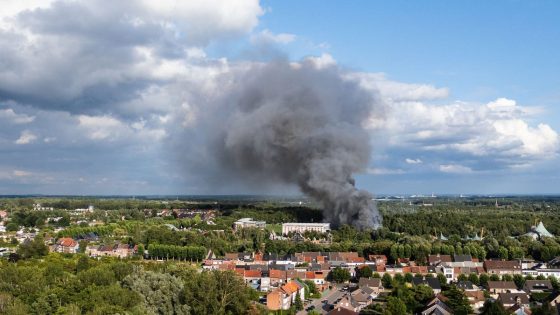 Tomorrowland stage catches fire, days before EDM music festival