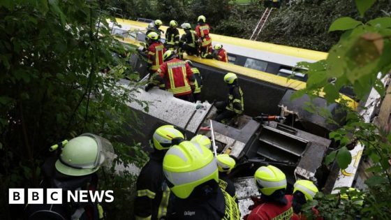 Several reported killed in German train derailment
