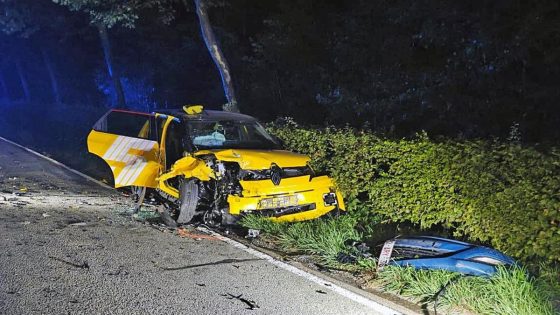 UPDATE. Zware botsing in Rutten: levensgevaar geweken