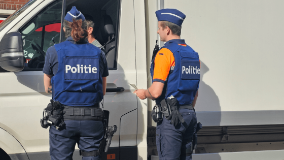 Vrachtwagenchauffeur zonder geldig rijbewijs en man met levenslang rijverbod