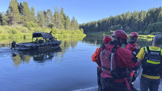 Search continues for missing after Oregon waterfall accident