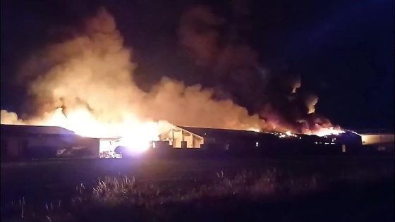 Evacuatie in Westrozebeke aan de gang door brand, alle dorpsbewoners moeten woning verlaten