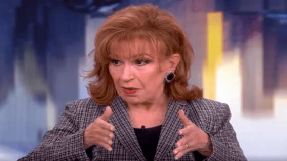 White House Joy Behar Loser View Cancelled