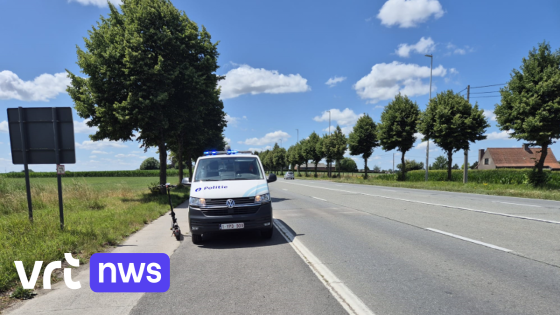 Man (25) kritiek na zware val met step in Ardooie