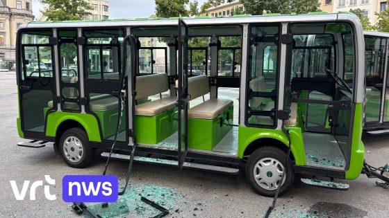 Jongeren vernielen toeristenbusjes op Antwerpse Groenplaats: "Daders van 15 en 18 gaven toe dat het een weddenschap was"