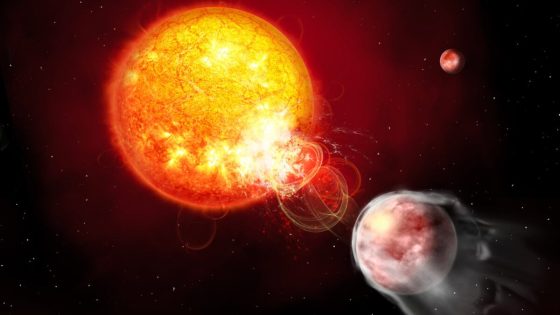 'Death Wish' Planet Actively Triggers Destructive Flares From Its Host Star
