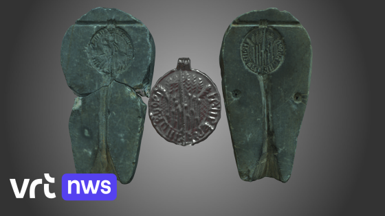Archeologiedienst SOLVA zoekt inwoners Aalst met 16e-eeuwse medaillon