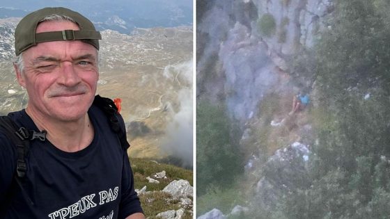 Vlaamse Olivier (54) zat veertien uur vast op berg in Montenegro en moest gered worden: “Te veel op technologie vertrouwd”