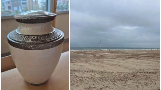 Politie staat voor raadsel na vondst van urne op het strand - Nieuwsblad